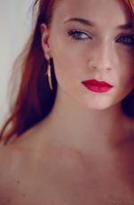 SOPHIE TURNER for Tatler Magazine, March 2014 Issue