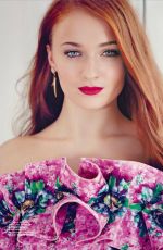 SOPHIE TURNER for Tatler Magazine, March 2014 Issue