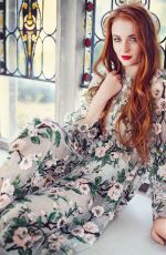 SOPHIE TURNER for Tatler Magazine, March 2014 Issue
