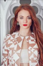 SOPHIE TURNER for Tatler Magazine, March 2014 Issue