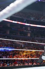 STEPHANIE MCMAHN at WWE Summerslam in Los Angeles