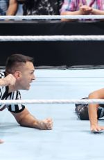 STEPHANIE MCMAHN at WWE Summerslam in Los Angeles