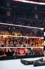 STEPHANIE MCMAHN at WWE Summerslam in Los Angeles