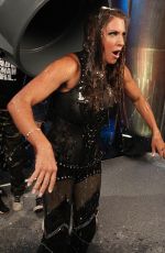 STEPHANIE MCMAHN at WWE Summerslam in Los Angeles