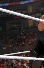 STEPHANIE MCMAHN at WWE Summerslam in Los Angeles