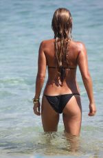 SYLVIE VAN DER VAART in Bikini at a Beach in Mykonos