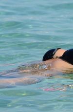 SYLVIE VAN DER VAART in Bikini at a Beach in Mykonos