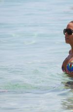 SYLVIE VAN DER VAART in Bikini on the Beach in Mykonos 0908