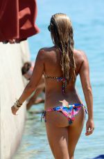 SYLVIE VAN DER VAART in Bikini on the Beach in Mykonos 0908