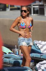 SYLVIE VAN DER VAART in Bikini on the Beach in Mykonos 0908