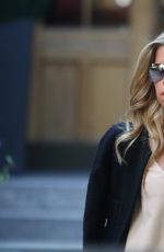 SYLVIE VAN DER VAART Out Shopping in Hamburg