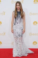 TAISSA FARMIGA at 2014 Emmy Awards