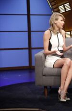 TAYLOR SWIFT at Late Night with Seth Meyers in New York