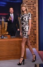 TAYLOR SWIFT at Tonight Show Starring Jimmy Fallon in New York