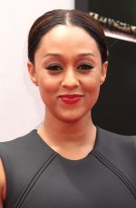 TIA MOWRY at Teenage Mutant Ninja Turtles Premiere in Westwood