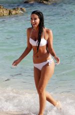 TULISA CONTOSTAVLOS in Bikini at a Beach in Bermuda