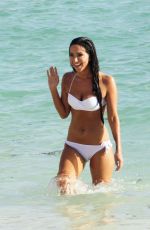 TULISA CONTOSTAVLOS in Bikini at a Beach in Bermuda