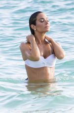 TULISA CONTOSTAVLOS in Bikini at a Beach in Bermuda