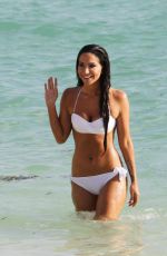 TULISA CONTOSTAVLOS in Bikini at a Beach in Bermuda