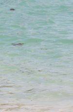 TULISA CONTOSTAVLOS in Bikini at a Beach in Bermuda
