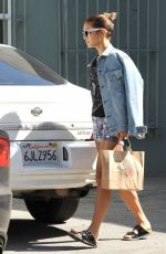 VANESSA HUDGENS Out at Orchard Flats in Studio City