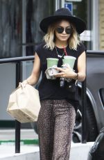 VANESSA HUDGENS Picking up Some Food in Studio City