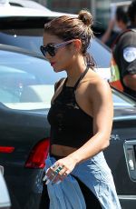 VANESSA HUDGENS Shopping at Whole Foods in Studio City
