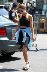 VANESSA HUDGENS Shopping at Whole Foods in Studio City