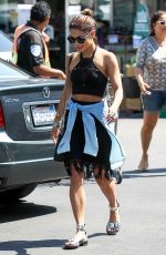 VANESSA HUDGENS Shopping at Whole Foods in Studio City