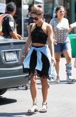 VANESSA HUDGENS Shopping at Whole Foods in Studio City