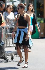 VANESSA HUDGENS Shopping at Whole Foods in Studio City