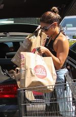 VANESSA HUDGENS Shopping at Whole Foods in Studio City