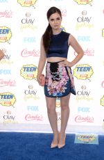 VANESSA MARANO at Teen Choice Awards 2014 in Los Angeles