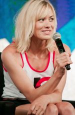 YVONNE STRAHOVSKI at Nerd HQ Panel at Comic-con in San Diego