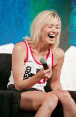 YVONNE STRAHOVSKI at Nerd HQ Panel at Comic-con in San Diego