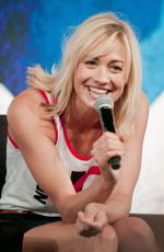 YVONNE STRAHOVSKI at Nerd HQ Panel at Comic-con in San Diego