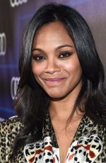 ZOE SALDANA at Audi Emmy Week Celebration in Los Angeles