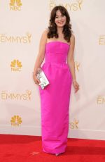 ZOOEY DESCHANEL at 2014 Emmy Awards