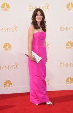 ZOOEY DESCHANEL at 2014 Emmy Awards
