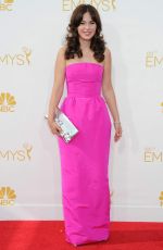 ZOOEY DESCHANEL at 2014 Emmy Awards