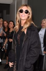 ABIGAIL ABBEY CLANCY at Julien Macdonald Fashion Show in London