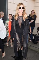 ABIGAIL ABBEY CLANCY at Julien Macdonald Fashion Show in London