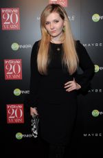 ABIGAIL BRESLIN at Instyle 20th Anniversary Party in New York