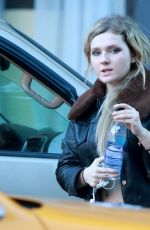 ABIGAIL BRESLIN Out and About in New York