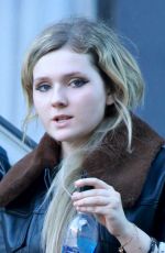 ABIGAIL BRESLIN Out and About in New York