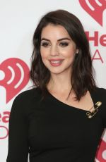 ADELAIDE KANE at 2014 Iheartradio Music Festival in Las Vegas