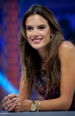 AELSSANDRA AMBROSIO at El Hormiguero TV Show in Madrid