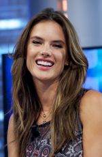 AELSSANDRA AMBROSIO at El Hormiguero TV Show in Madrid
