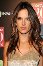 ALESSANDRA AMBROSIO at Instyle 20th Anniversary Party in New York