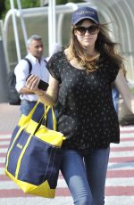 ALEXANDRA DADDARIO Arrives at Her Hotel in Venice